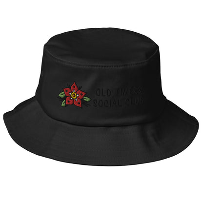 Old School Bucket Hat -LOGO-