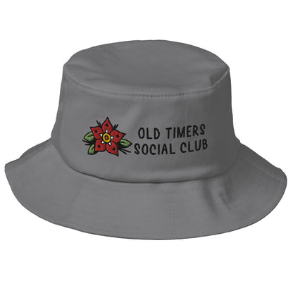 Old School Bucket Hat -LOGO-