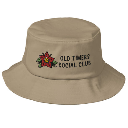 Old School Bucket Hat -LOGO-